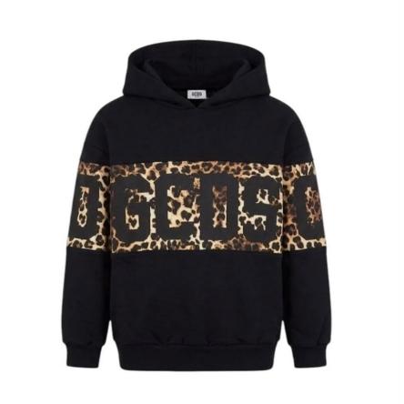 Felpa Ragazzo/a GCDS FW26E583 Black/Browon