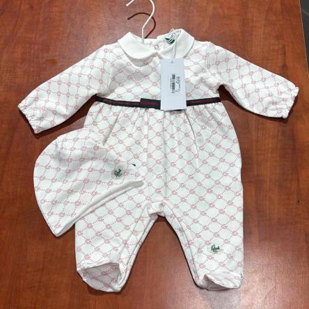 Set Tutina+Berreto Baby G.Gucci SETG12S latte