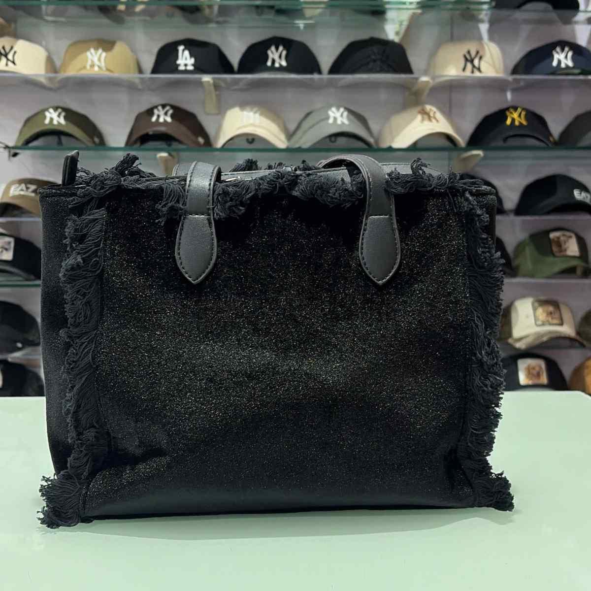 Borsa Donna Marc Ellis Buby Chenille Nero