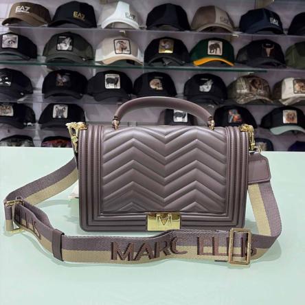 Borsa Donna Marc Ellis FLAT WAVE M27 dark taupe