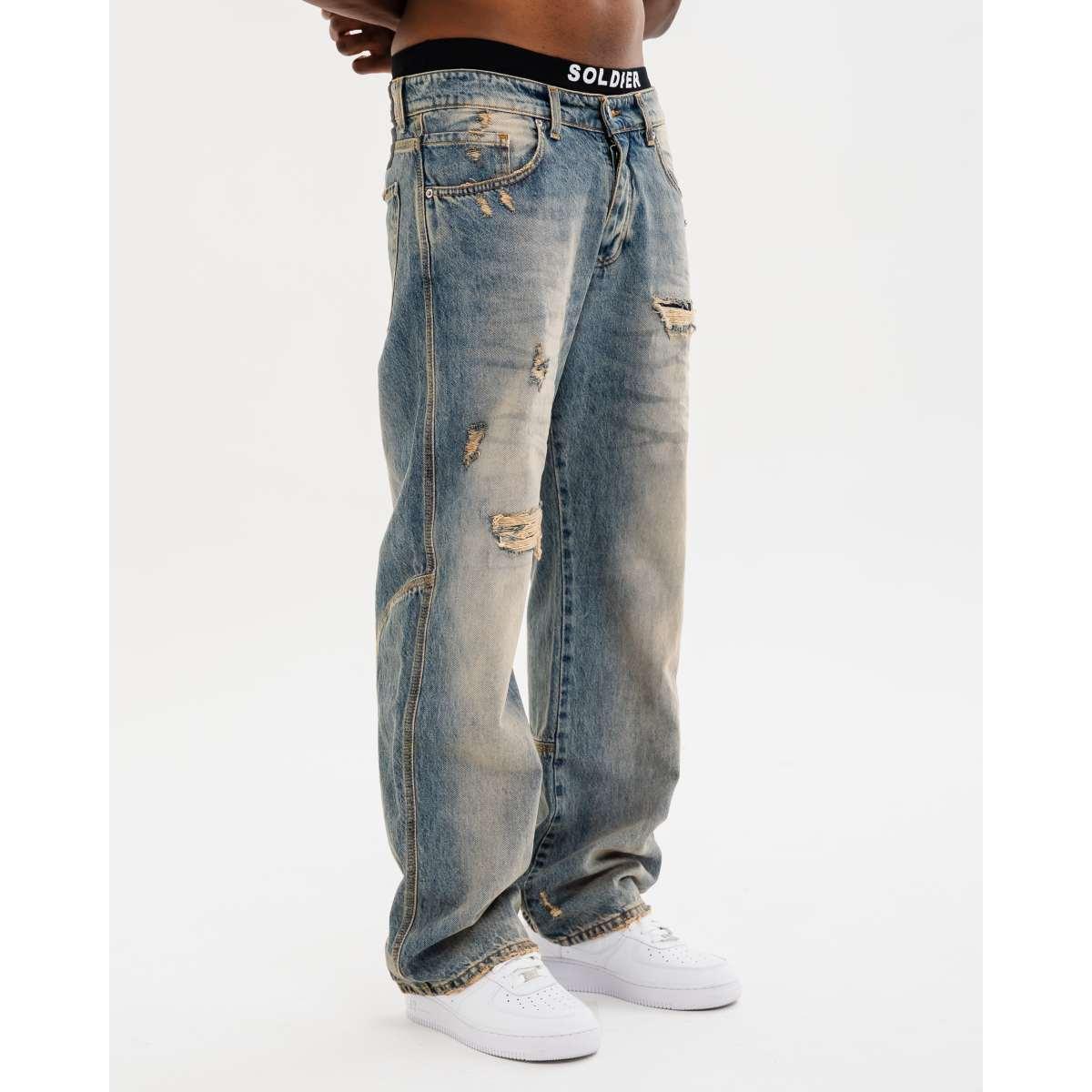 Jeans Uomo Soldier Baggy Botton 02