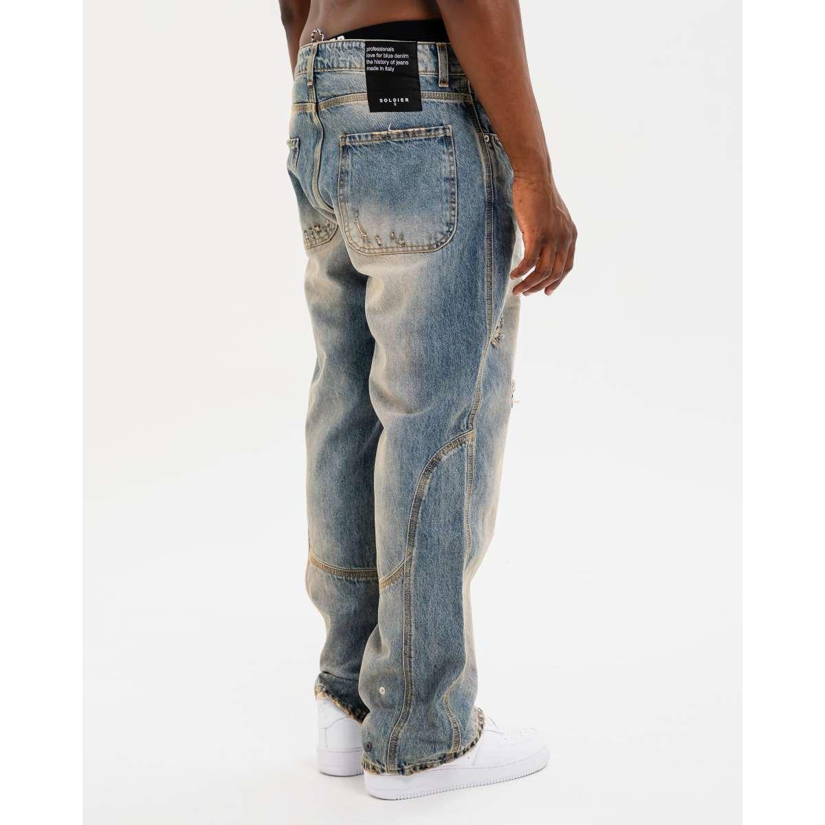 Jeans Uomo Soldier Baggy Botton 02