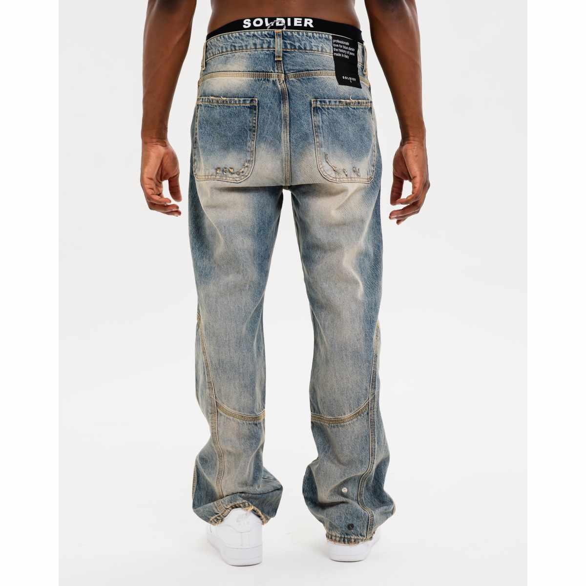 Jeans Uomo Soldier Baggy Botton 02