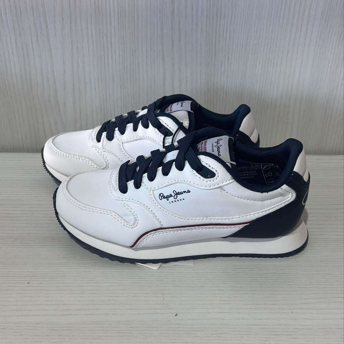 Scarpa Bimbo Pepe Jeans PBS00019 White
