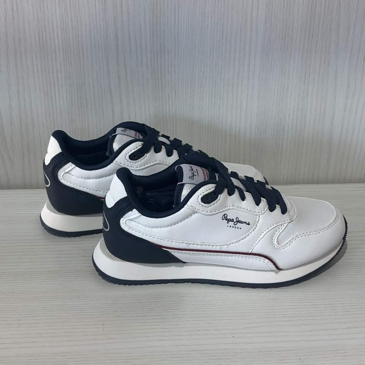 Scarpa Bimbo Pepe Jeans PBS00019 White