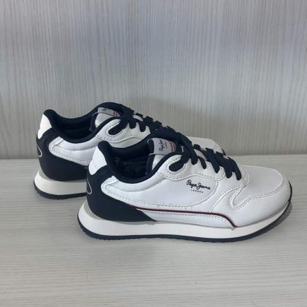 Scarpa Bimbo Pepe Jeans PBS00019 White