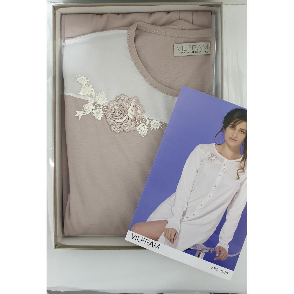 Camicia Da Notte Manica Lunga Clinica 10079