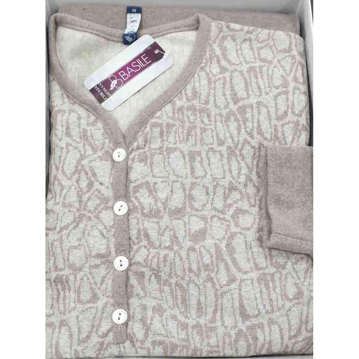 Pigiama Donna Manica Lunga Basile Pm778