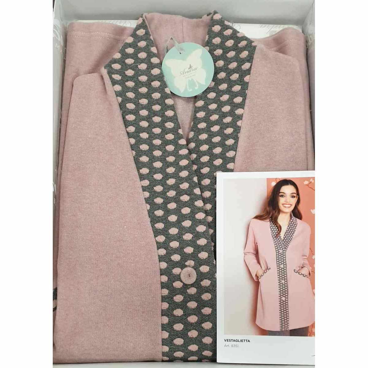 Vestaglia Donna Manica Lunga 8351 Andra