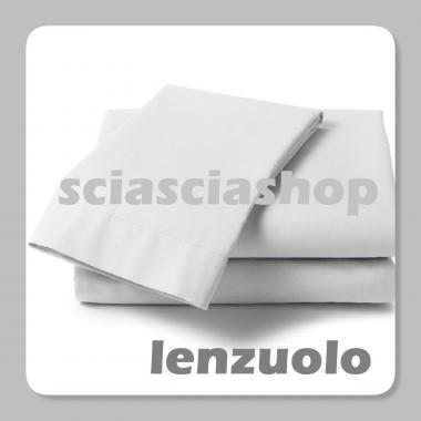 Lenzuolo Singolo Royal 100% Cotone Bianco Tela 24/24 160x290 - Confezione 6  pezzi + Tessile Cimmino + 8304222 + acquista online