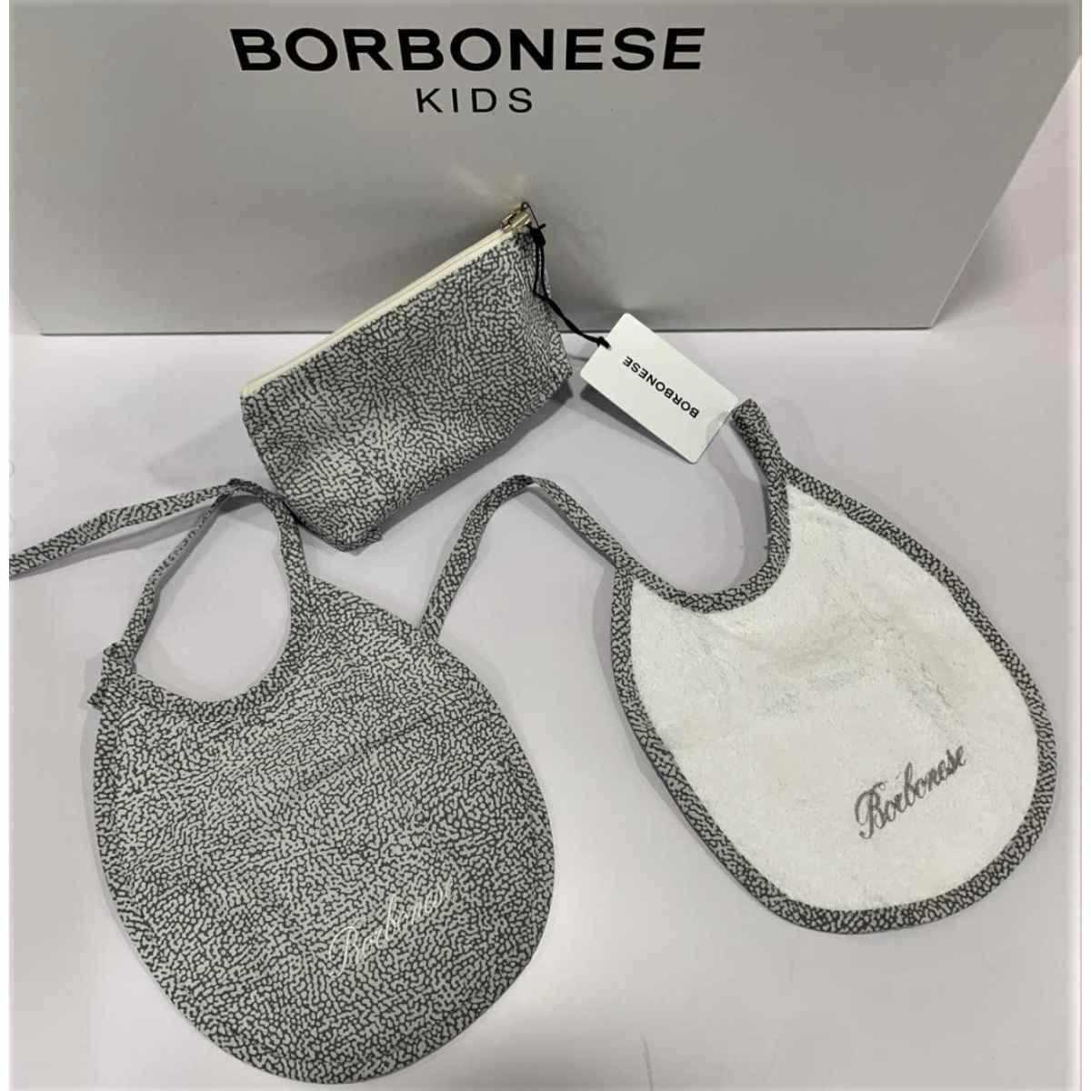 Set 2bavette+Trousse Borbonese Splendido Kb1