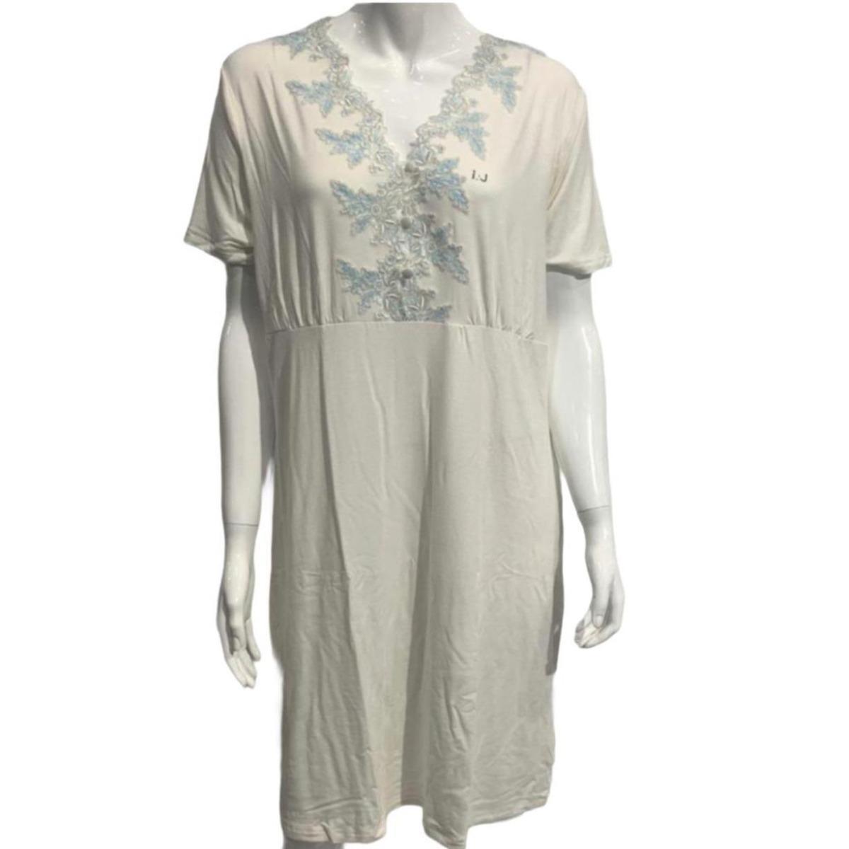 Camicia Da Notte Mezza Manica Dl0044