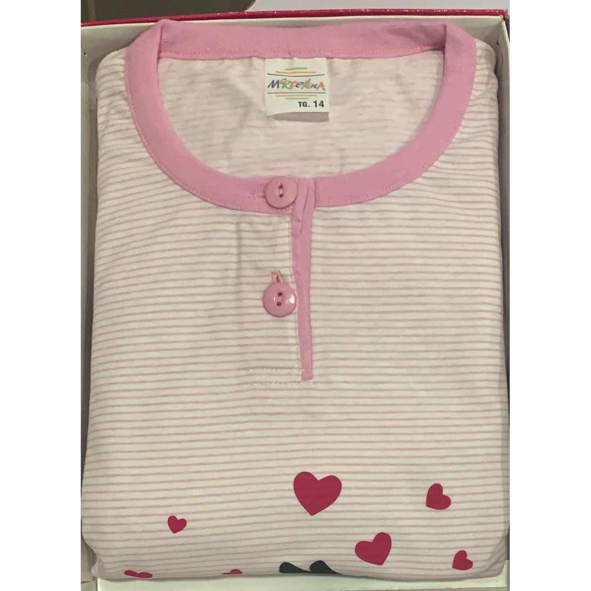 Pigiama Ragazza Manica Lunga M480003