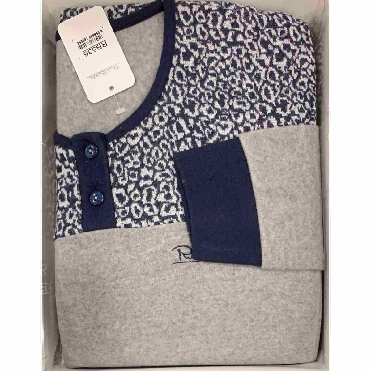 Pigiama Donna Manica Lunga Rb536