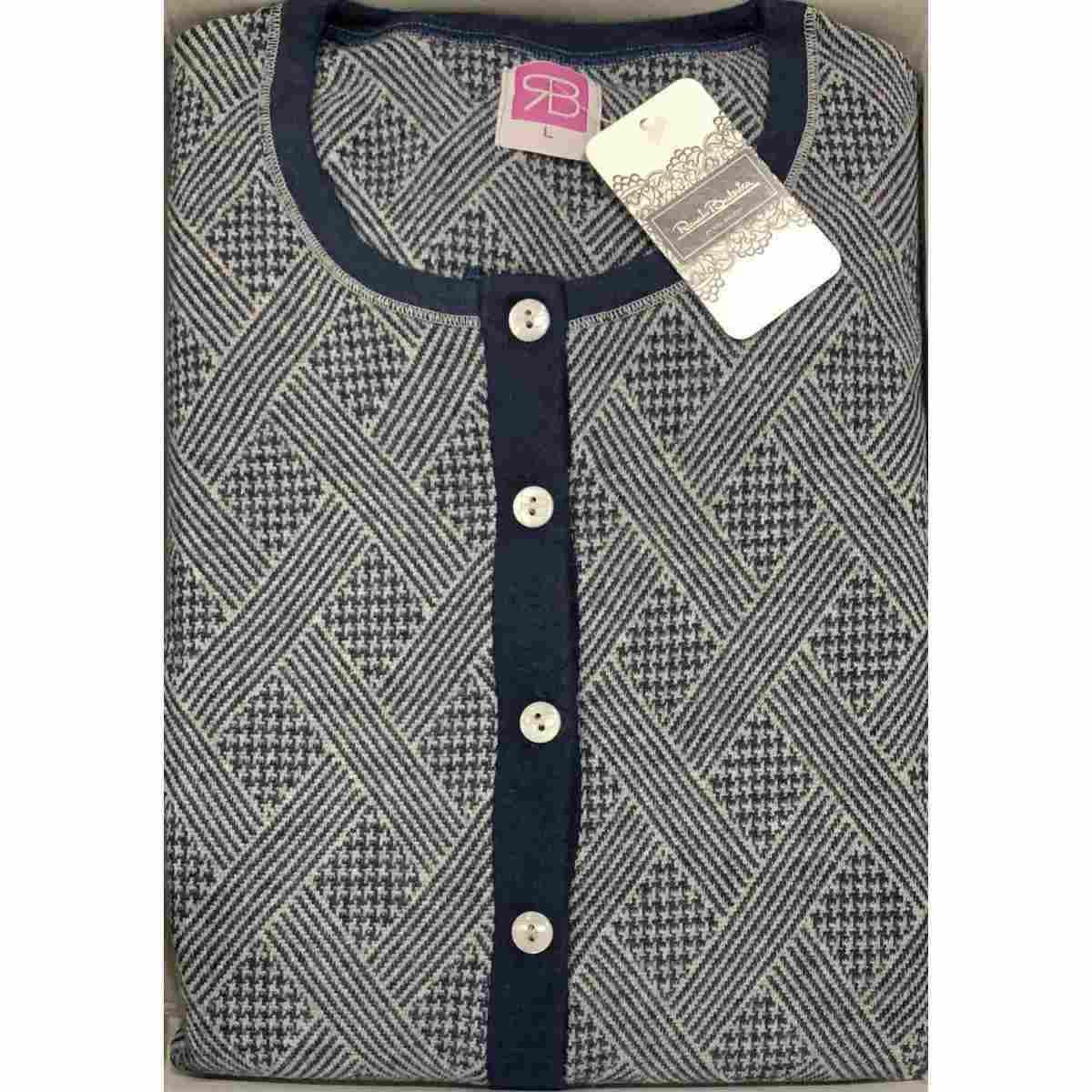 Pigiama Donna Manica Lunga Bd510