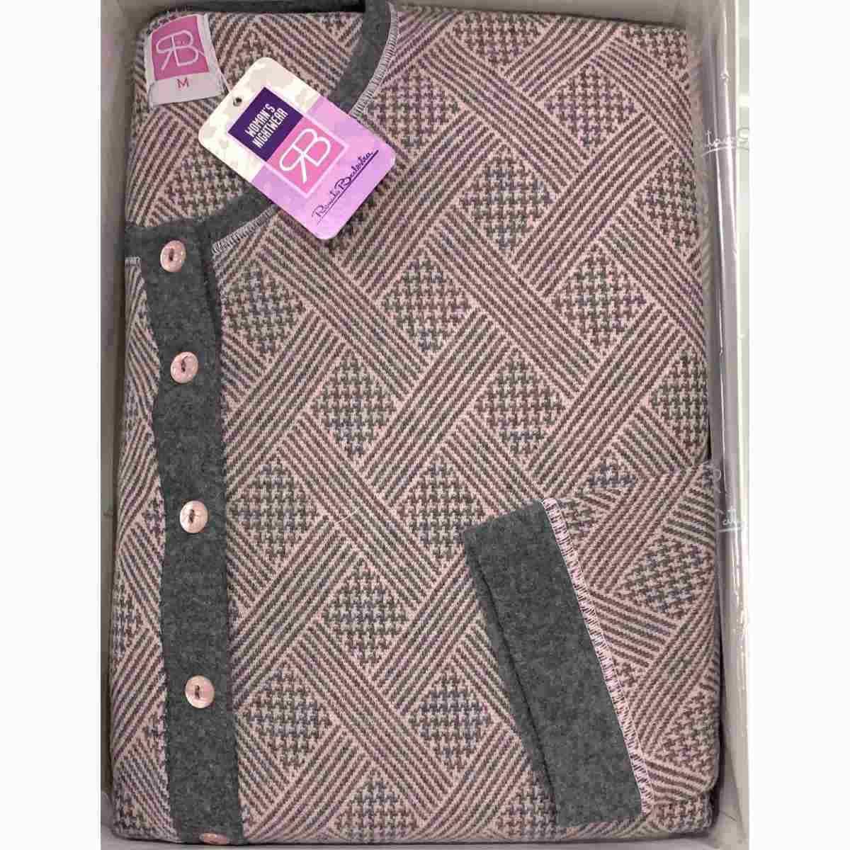 Pigiama Donna Manica Lunga Bd510