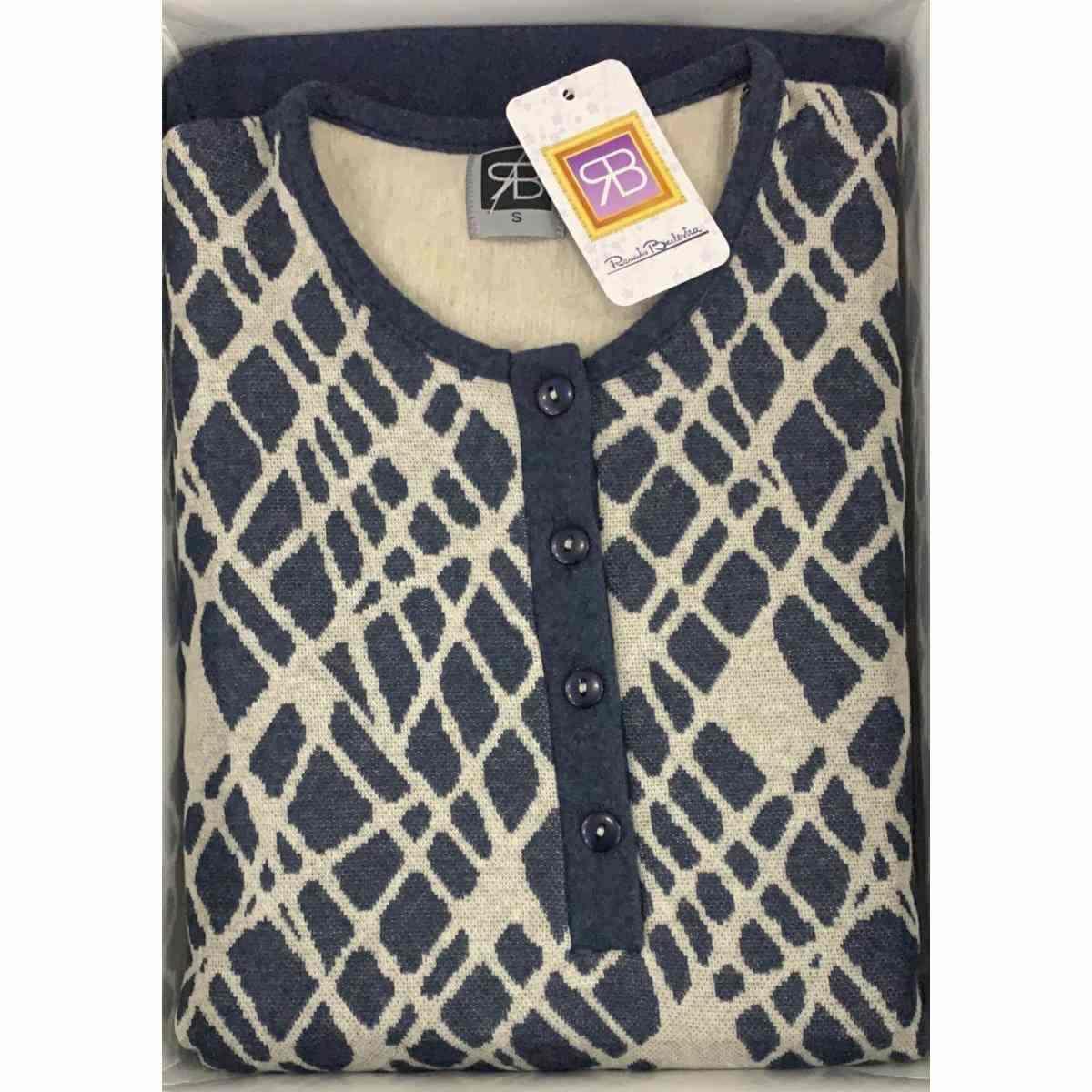 Pigiama Donna Manica Lunga Db575