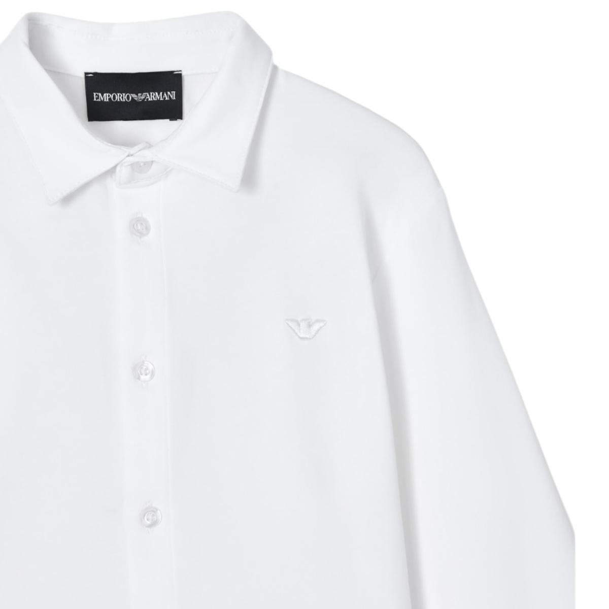 Camicia Bimbo Ml Armani 8n4c09-1n06z