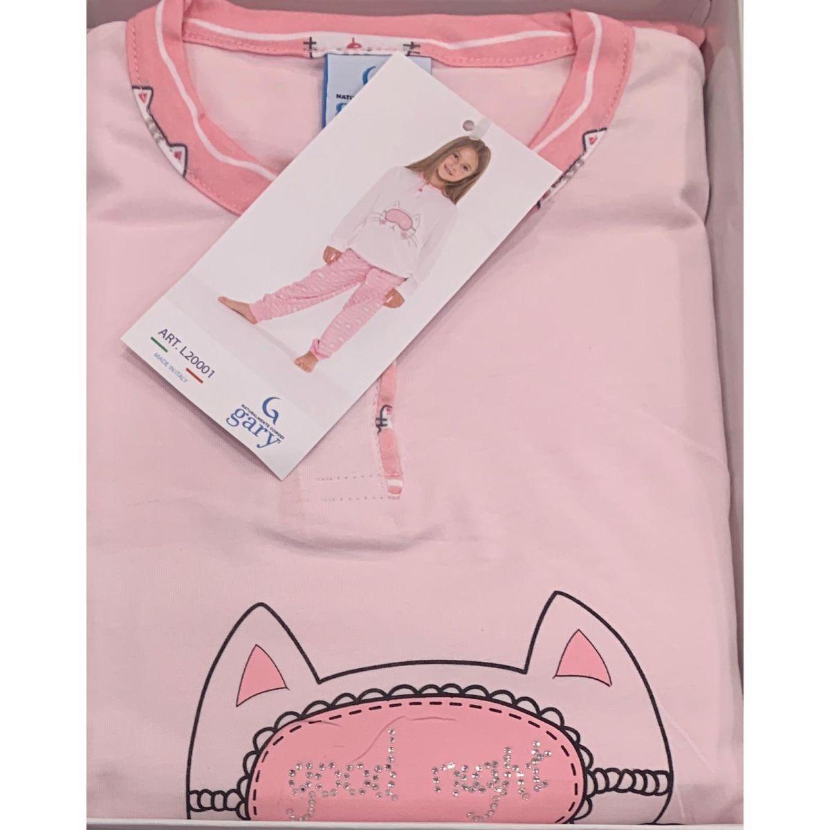 Pigiama Bimba Manica Lunga L20001 T3-7