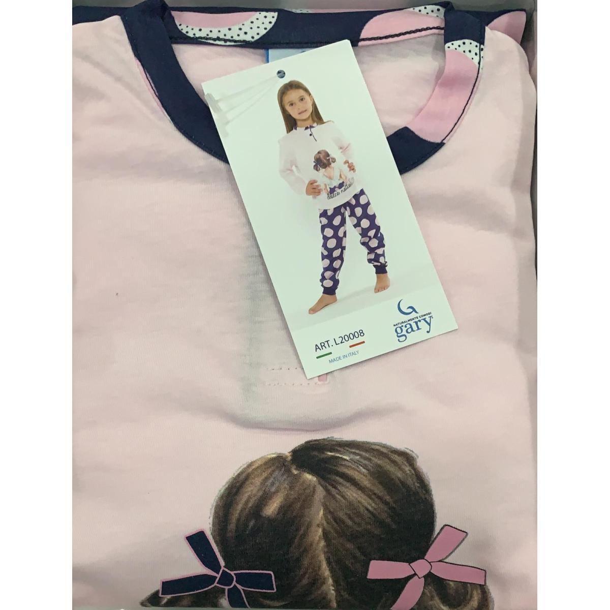 Pigiama Bimba Manica Lunga L30008 T8-10