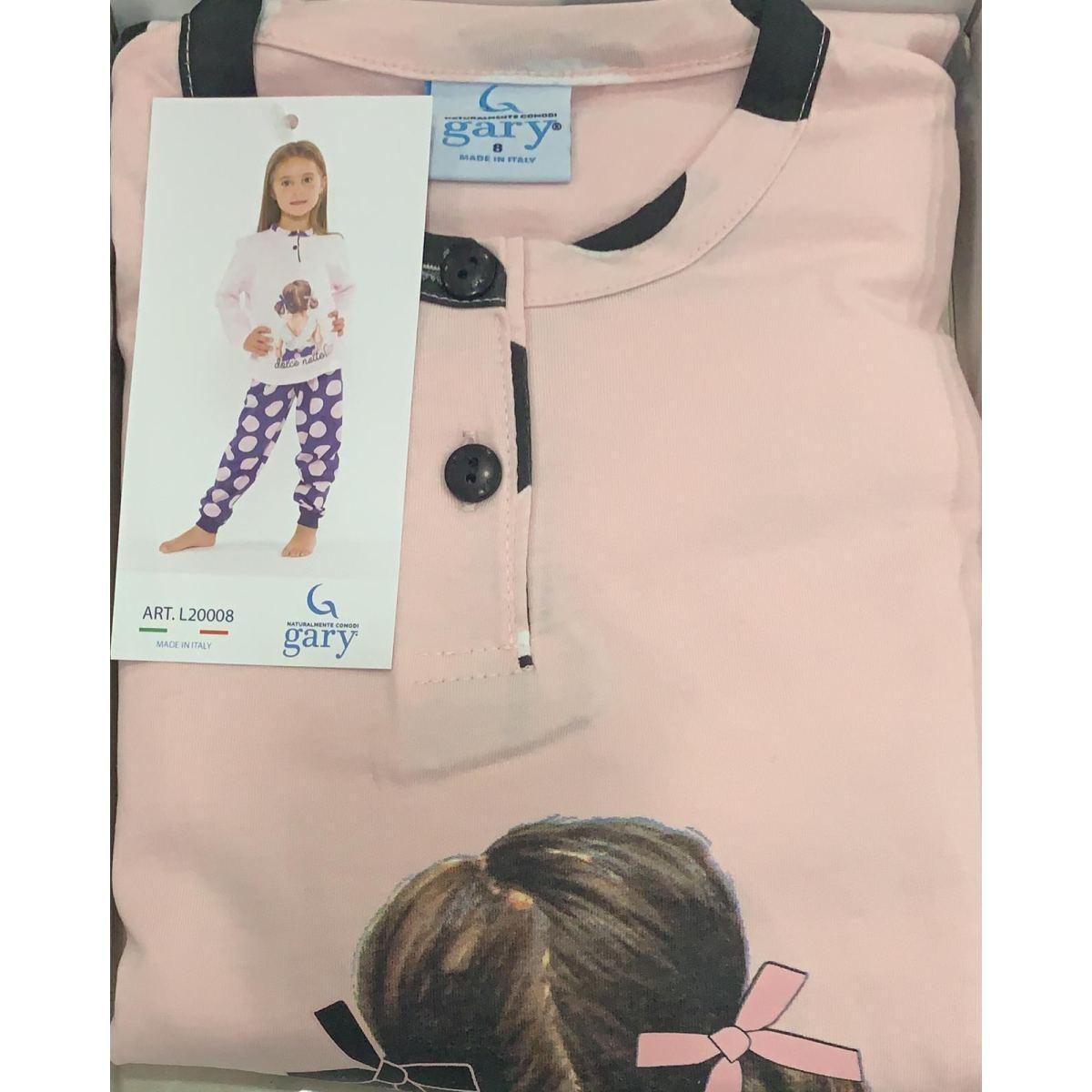 Pigiama Bimba Manica Lunga L30008 T8-10