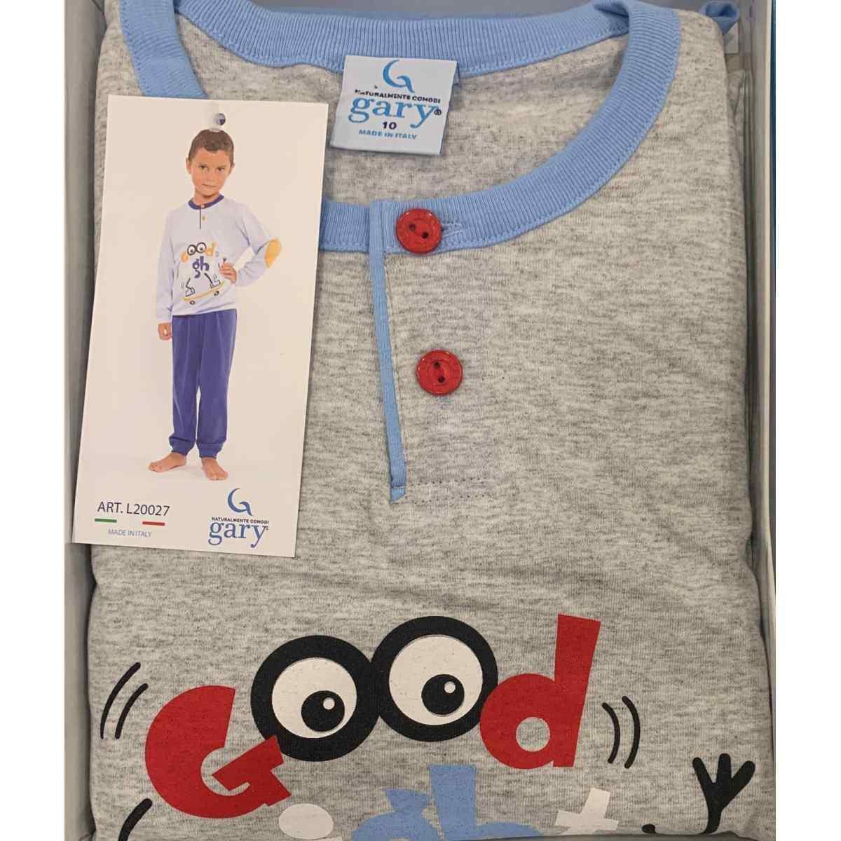 Pigiama Bimbo Manica Lunga L30027 T8-10